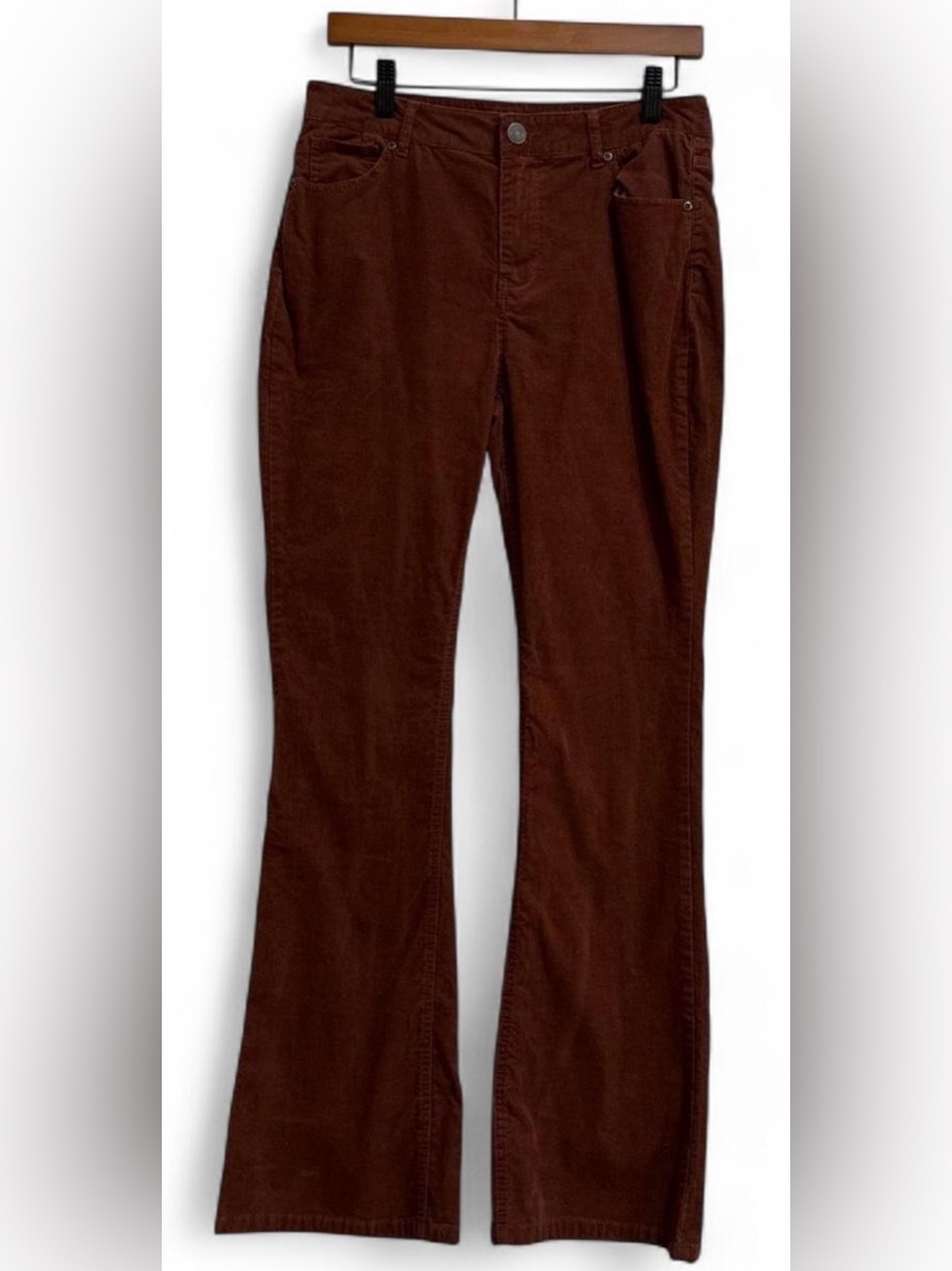 Antonio MELANI Women’s Corduroy Flared Pants Size 6